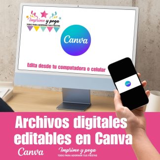 Archivos digitales editables en Canva
